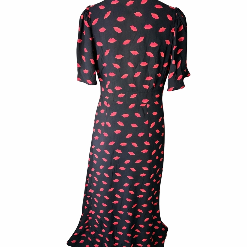 a new day Black and Red Lips Dress NWOT - Picture 3 of 5